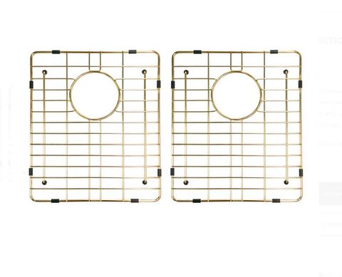 Lavello Protection Grid for MKSP-D760440 (2pcs)  Brushed Bronze Gold