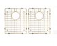 Lavello Protection Grid for MKSP-D760440 (2pcs)  Brushed Bronze Gold