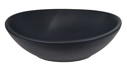 Vienna Matte Black A/c Basin 400x340x145