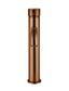 Round Tall Curved Basin Mixer  Lustre Bronze