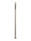 Round Freestanding Bath Spout  Champagne