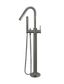 Round Freestanding Bath Spout and Hand Shower  Shadow