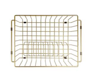 Dish Rack  Brushed Bronze Gold