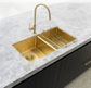 Dish Rack  Brushed Bronze Gold