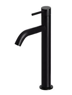 Piccola Tall Basin Mixer Tap Matte Black