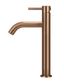 Piccola Tall Basin Mixer Tap Lustre Bronze