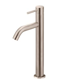 Piccola Tall Basin Mixer Tap Champagne