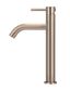 Piccola Tall Basin Mixer Tap Champagne