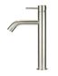 Piccola Tall Basin Mixer Tap Brushed Nickel