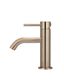 Piccola Basin Mixer Tap  Champagne