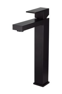 Square Tall Basin Mixer  Matte Black