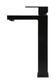 Square Tall Basin Mixer  Matte Black