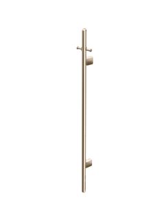 Heated Vertical Towel Rail Champagne