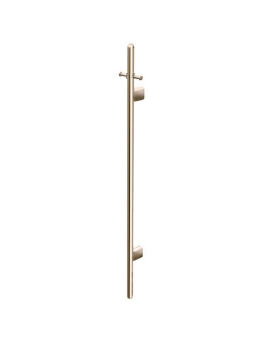 Heated Vertical Towel Rail Champagne