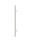 Heated Vertical Towel Rail Champagne