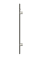 Heated Vertical Towel Rail Shadow