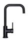 Round Kitchen Mixer Tap  Matte Black