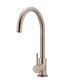 Round Gooseneck Kitchen Mixer Tap  Champagne