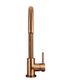 Round Kitchen Mixer Tap  Lustre Bronze