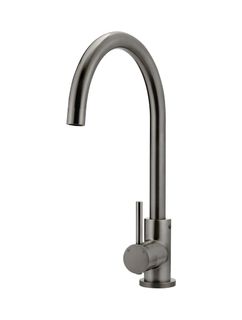 Round Gooseneck Kitchen Mixer Tap  Shadow