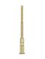 Round Piccola Pull Out Kitchen Mixer Tap - Pinless Handle Tiger Bronze