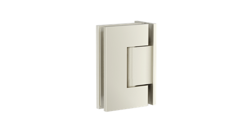 Glass to Wall Shower Door Hinge Brushed Nickel