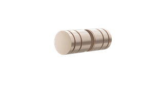 Shower Door Round Handle Champagne