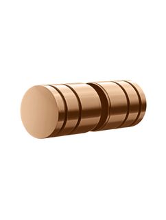 Shower Door Round Handle Lustre Bronze