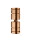 Shower Door Round Handle Lustre Bronze