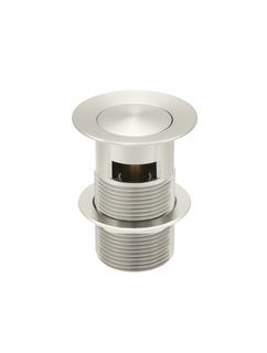 Basin Pop Up Waste 32mm - Overflow / Slotted  Brushed Nickel