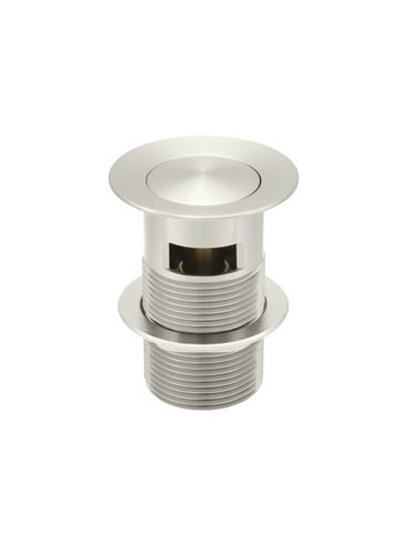 Basin Pop Up Waste 32mm - Overflow / Slotted  Brushed Nickel