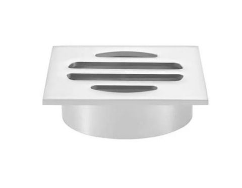 Square Floor Grate Shower Drain 50mm outlet Chrome