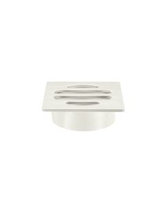 Square Floor Grate Shower Drain 50mm outlet  Brushed Nickel