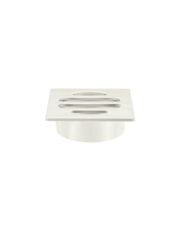 Square Floor Grate Shower Drain 50mm outlet  Brushed Nickel