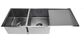 Kitchen Sink - Drainboard Double Bowl 1160*440*200 Gunmetal