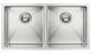 Kitchen Sink - Double Bowl 860 x 440  Brushed Nickel