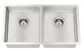 Kitchen Sink - Double Bowl 860 x 440  Brushed Nickel