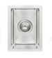 Bar Sink - Single Bowl 382 x 272  Brushed Nickel