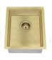 Kitchen Sink - Single Bowl 380 x 440  Brushed Bronze Gold