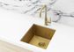 Kitchen Sink - Single Bowl 380 x 440  Brushed Bronze Gold