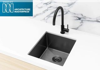 Kitchen Sink - Single Bowl 380 x 440  Gunmetal