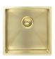 Kitchen Sink - Single Bowl 450 x 450  Brushed Bronze Gold