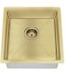 Kitchen Sink - Single Bowl 450 x 450  Brushed Bronze Gold