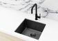 Kitchen Sink - Single Bowl 450 x 450  Gunmetal