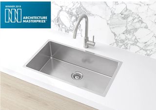 Kitchen Sink - Undermount Single Bowl 760*440*200 Brushed Nickel