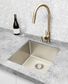 Kitchen Sink - Single Bowl 450 x 450  Brushed Nickel