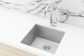 Kitchen Sink - Single Bowl 450 x 450  Brushed Nickel