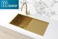 Kitchen Sink - Drainboard Single Bowl 840*440*200 Brushed Bronze Gold