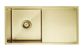 Kitchen Sink - Drainboard Single Bowl 840*440*200 Brushed Bronze Gold