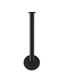 Round Toilet Roll Holder  Matte Black